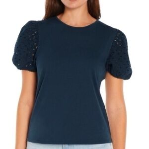 NWT Express Spring Puff Sleeve Tee. Size Small Brand new